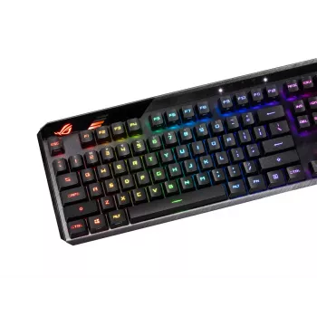 Klavišų dangteliai ASUS ROG RX PBT Keycap Set Juoda 250g