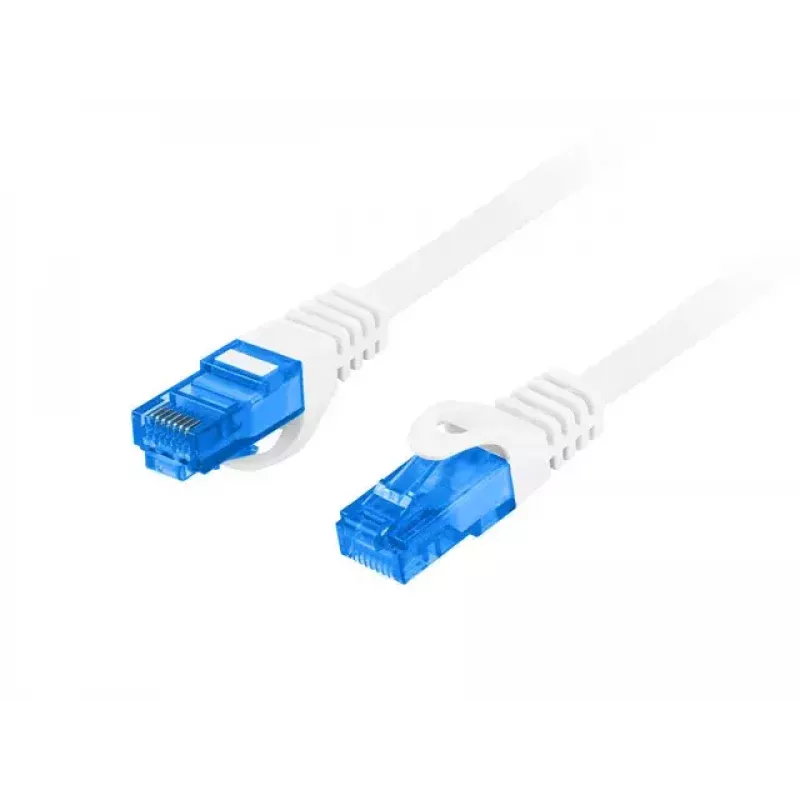 Tinklo kabelis Lanberg PCF6A-10CC-0200-W 2m Cat6a S/FTP Baltas