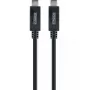 USB laidas Schwaiger LK 101 C USB 3.2 Gen 2 1 m Juodas