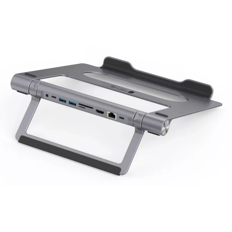 Techly ICA-NTB-DOCK91 Laidinis USB 3.2 Gen 1 (3.1 Gen 1) Type-C Sidabrinis