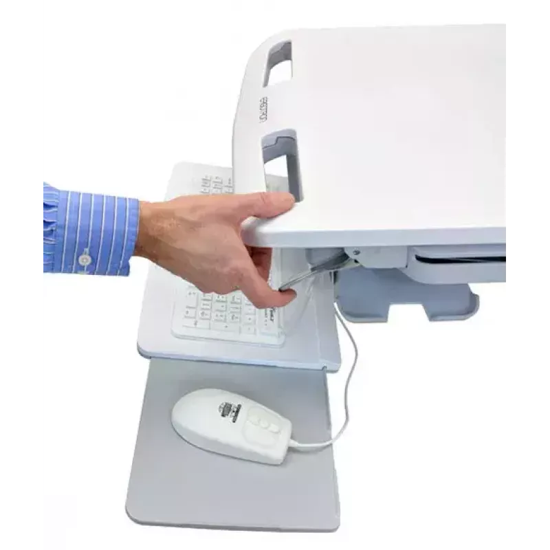 Multimedijos vežimėlis Ergotron StyleView aliuminio pilka balta