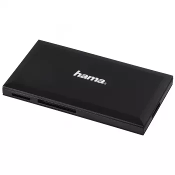 Hama 00181018 kortelių skaitytuvas USB 3.2 Gen 1 (3.1 Gen 1) Type-A juodas