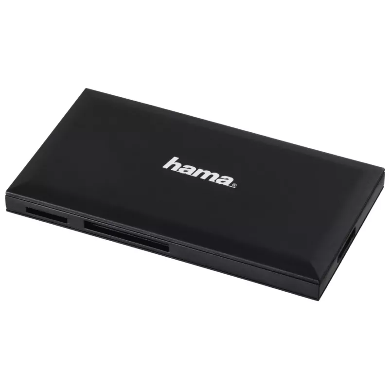 Hama 00181018 kortelių skaitytuvas USB 3.2 Gen 1 (3.1 Gen 1) Type-A juodas