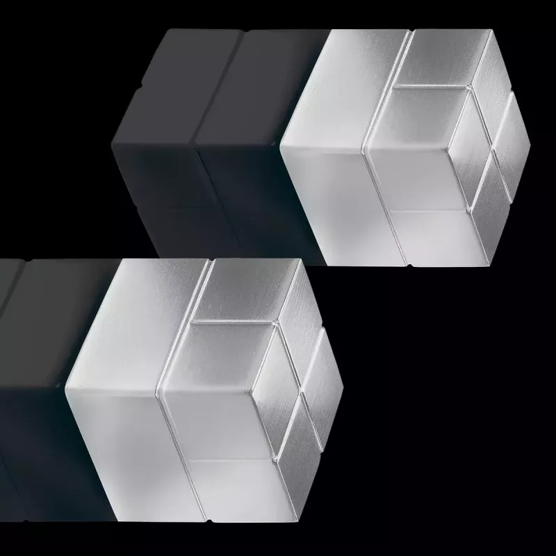 Amatų magneto kubas Sigel BA706 neodimio sidabro 20 mm