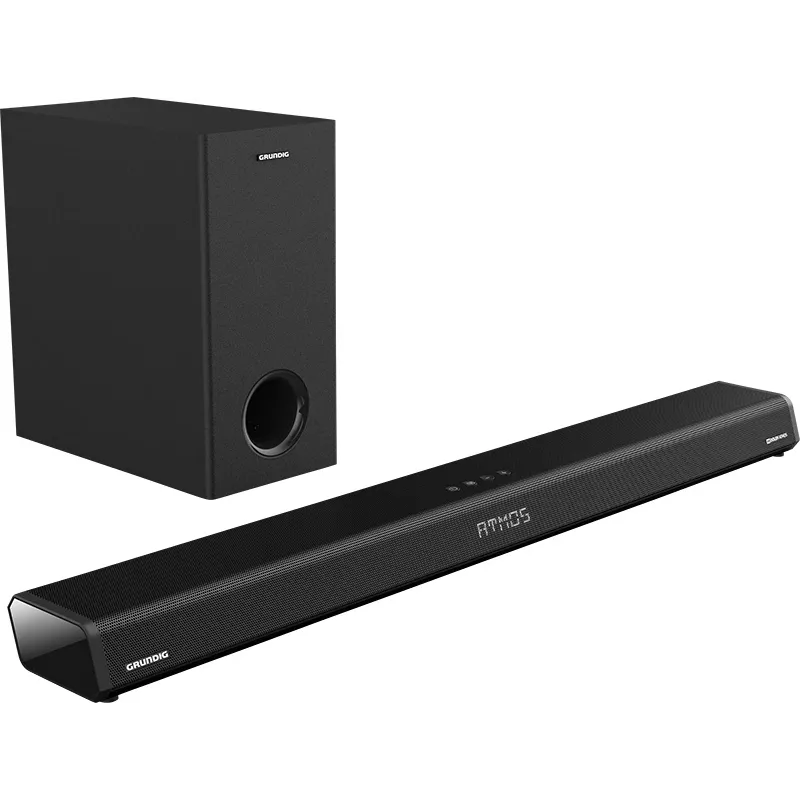 Grundig 2.1 Dolby Atmos Soundbar DSB 2100, 2.1 kanalai, 280 W, 280 W, aktyvus žemų dažnių garsiakalbis, belaidis, 60–20000 Hz