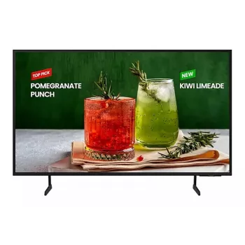 Samsung BE85D-H skaitmeninė reklaminė plokščia panelė 2,16 m (85 col.) LED Wi-Fi 4K Ultra HD juoda Tizen 16/7