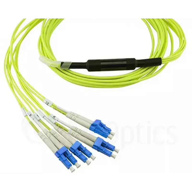 BlueOptics CBL-MPO12-4LC-SMF-3M-BO InfiniBand šviesolaidinis kabelis 3 m MPO 4x LC