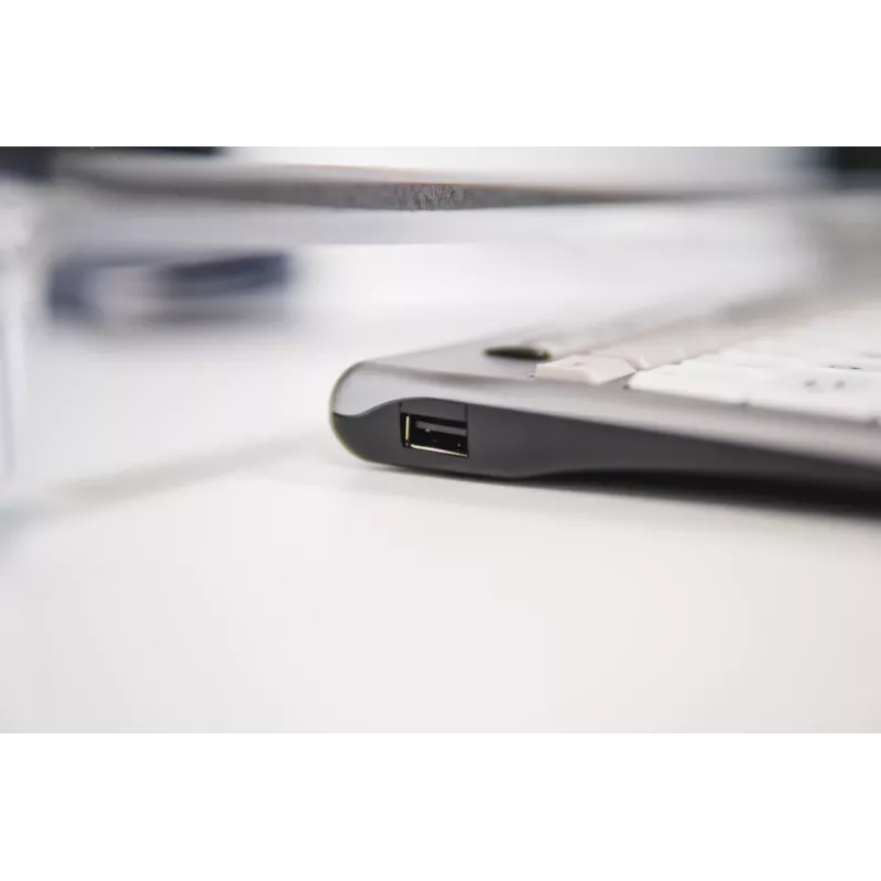 BakkerElkhuizen S-board 840 UK Qwerty, Tenkeyless (80 - 87%), Laidinis, USB, Žirklinis klavišų jungiklis, QWERTY, Šviesiai pilka, Balta