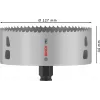Bosch PRO Multi Material PC Plus, 44/127 mm, vienas, grąžtui, gipso kartono, metalo, spalvotųjų metalų, plastiko, minkštos medienos, juodas, pilkas, kobalto plieno, kobalto lydinio greitapjovio plieno (HSS-Co)