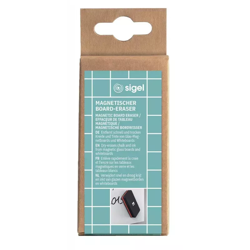Trintukas Sigel BA187 EVA Fleece juoda raudona 90x45x26mm