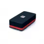 Trintukas Sigel BA187 EVA Fleece juoda raudona 90x45x26mm