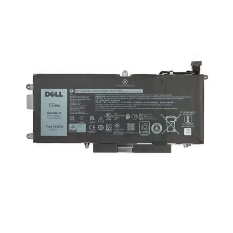 Origin Storage Dell Battery 7280 4 Cell 60WHR, 7500 mAh, 60 Wh, Lithium-Ion (Li-Ion), 7.4 V, Juoda, 1 vnt.