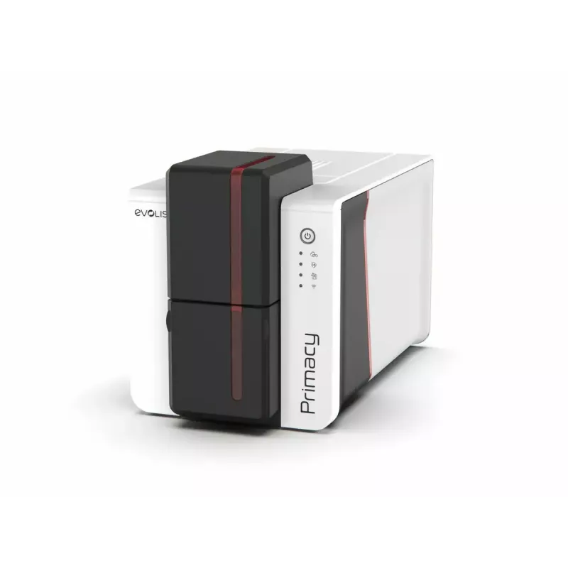 Kortelių spausdintuvas Evolis Primacy 2 USB Ethernet 300 dpi — vienpusis arba dvipusis PVC kortelių spausdinimas