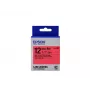 Epson Label Cartridge Pastel LK-4RBP Juoda/Red 12mm (9m)