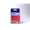 Epson Label Cartridge Pastel LK-4RBP Juoda/Red 12mm (9m)