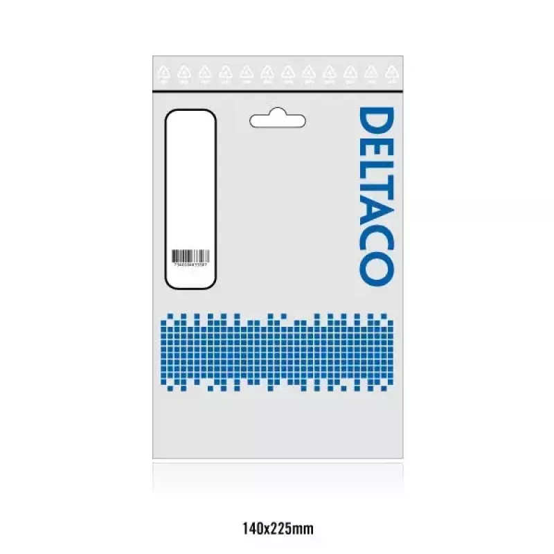 Tinklo kabelis Deltaco Cat6 3m RJ-45 U/UTP pilkas