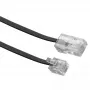 Tinklo kabelis Schwaiger 3,0 m RJ-11 – RJ-45 3 m juodas