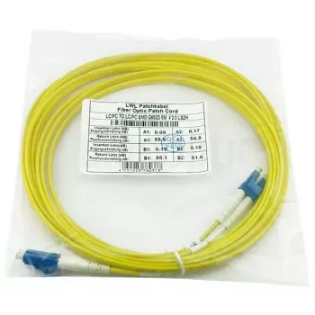 Šviesolaidinis kabelis BlueOptics SFP3131BU2.5MK 2,5 m LC Geltonas