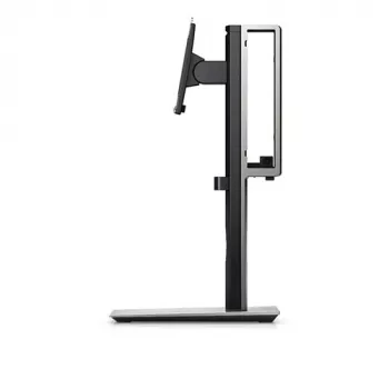 DELL „Micro Form Factor“ daugiafunkcis stovas - MFS18, laisvai pastatomas, 5,7 kg, 48,3 cm (19 colių), 68,6 cm (27 colių), aukščio reguliavimas, juoda, sidabrinė