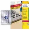 Lipnus spausdintuvo etiketė Avery L6009-8