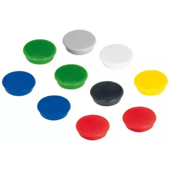 Šaldytuvo magnetukai Franken HM30 99 Geltoni 10 vnt.