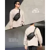 Pečių krepšys Inateck LB03014 — unisex poliesteris 900D, užtrauktukas, 4 L, juodas