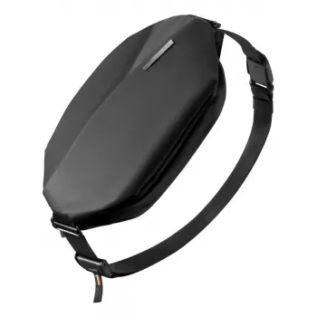Pečių krepšys Inateck LB03014 — unisex poliesteris 900D, užtrauktukas, 4 L, juodas
