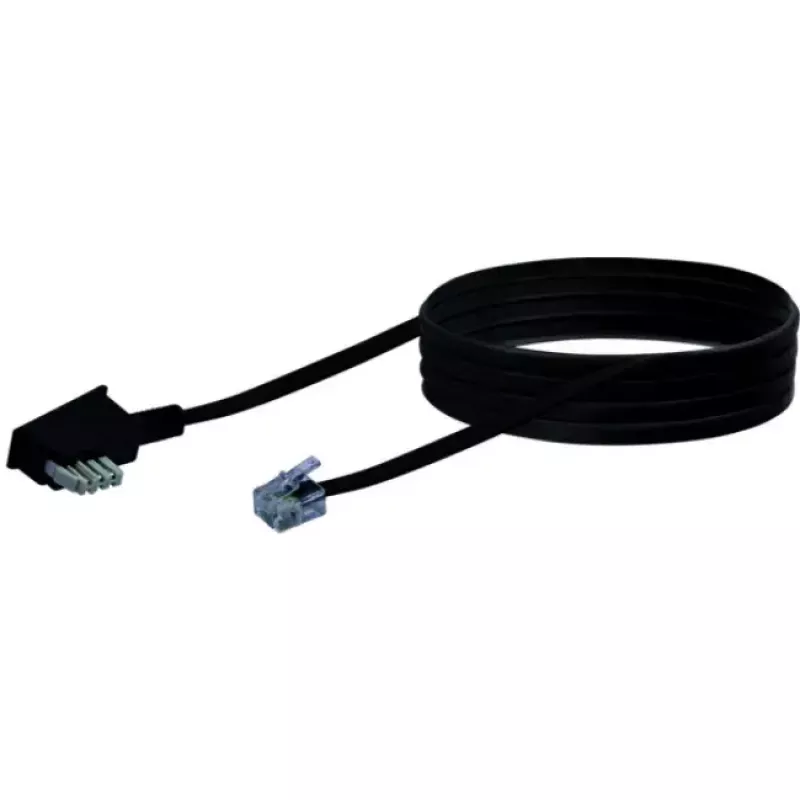 Kabelis RJ-11 Schwaiger TAL6236533 6,0 m TAE-N juodas