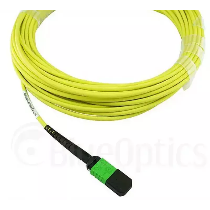 Šviesolaidinis kabelis MPO 4x LC BlueOptics CBL-MPO12-4LC-SMF-10M 10m G.657.A1