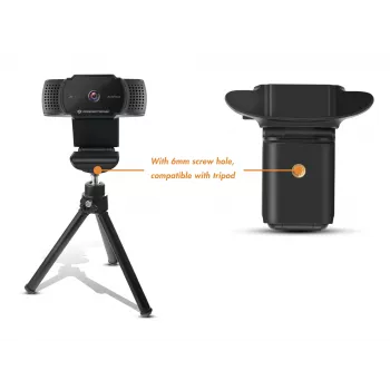 Conceptronic AMDIS 2K Super HD automatinio fokusavimo internetinė kamera su mikrofonu