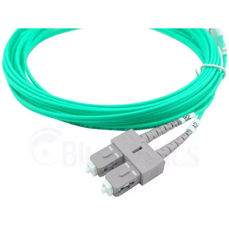 Skaidulinis optinis kabelis BlueOptics SFP3233EU0.5MK SC ST OM3 0,5 m Aqua