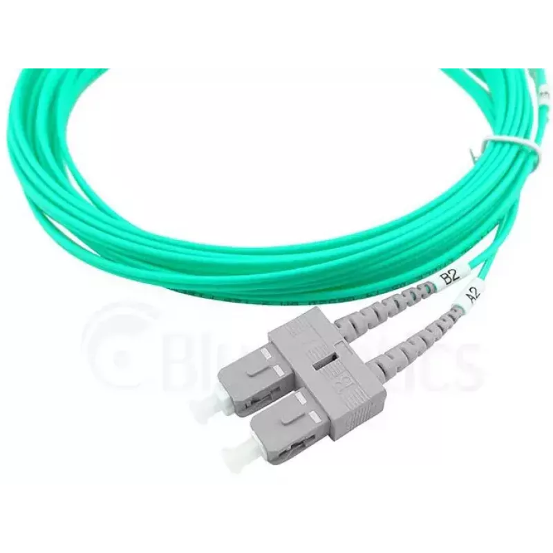 Skaidulinis optinis kabelis BlueOptics SFP3233EU0.5MK SC ST OM3 0,5 m Aqua