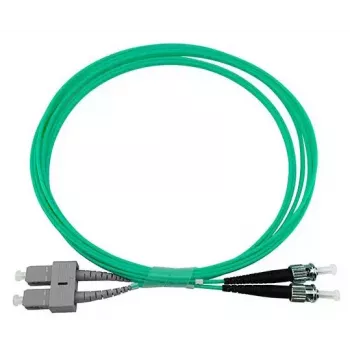Skaidulinis optinis kabelis BlueOptics SFP3233EU0.5MK SC ST OM3 0,5 m Aqua