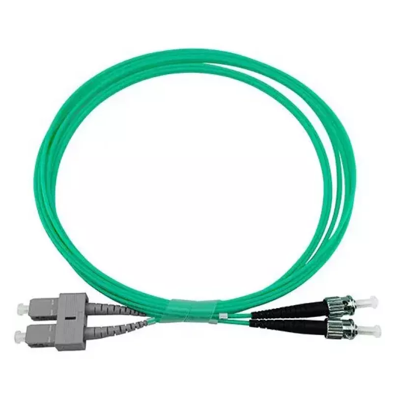 Skaidulinis optinis kabelis BlueOptics SFP3233EU0.5MK SC ST OM3 0,5 m Aqua