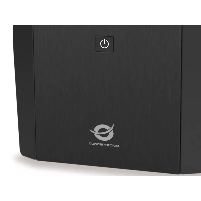 Conceptronic ZEUS03G 1200VA 720W UPS, 4 UK lizdai, HID USB, RJ45 įėjimas/išėjimas, AVR