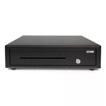 Elektroninis pinigų stalčius Safescan SD-4141, plieninis korpusas, juodas, 410×415×115 mm, komplekte 6 raktai