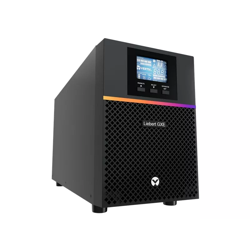 Vertiv Liebert GXE3-1500IMT nepertraukiamo maitinimo šaltinis (UPS) Dvigubos konversijos (Online) 1,5 kVA 1350 W 8 kintamosios srovės lizdų