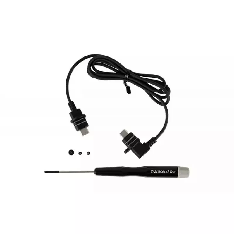 Priedų rinkinys Transcend TS-DBK3 juodas 1 m laidas 73 g