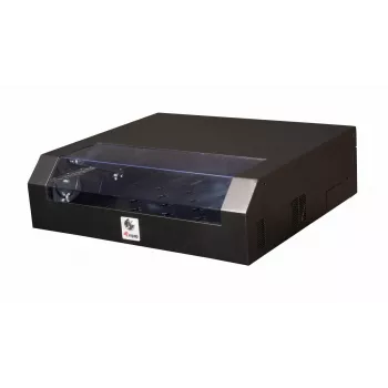 Sieninis stovas Equip plonas Flex 19 inch spinta 5U RAL9005 juoda