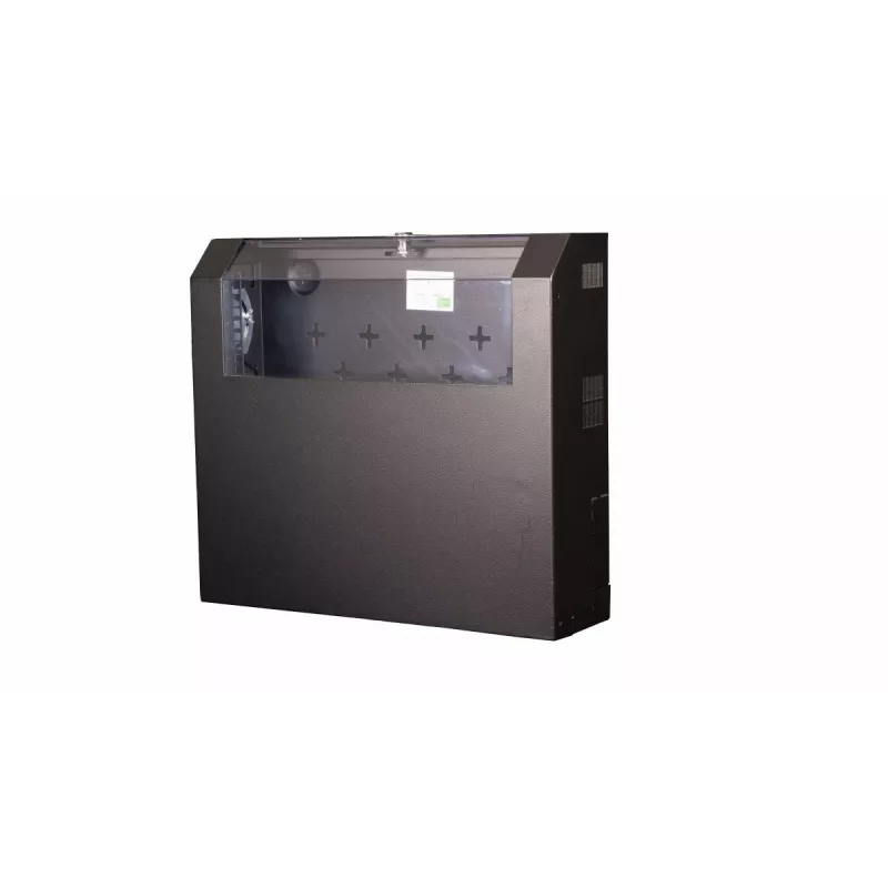 Sieninis stovas Equip plonas Flex 19 inch spinta 5U RAL9005 juoda