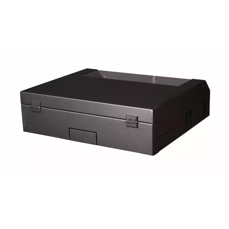 Sieninis stovas Equip plonas Flex 19 inch spinta 5U RAL9005 juoda