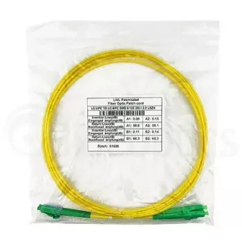 BlueOptics SFP3131BU1MM InfiniBand šviesolaidinis kabelis 1 m LC Geltonas