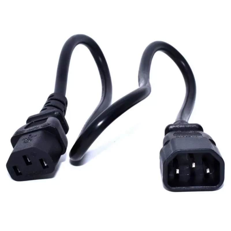 Zebra CS-RAC-IEC-CRD maitinimo kabelis Juoda 0,48 m C13 lizdas C14 kištukas