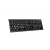 „Logickeyboard“ USB AZERTY prancūziška klaviatūra LKB-LPWB-A2M-FR, laidinė, žirkliniai jungikliai