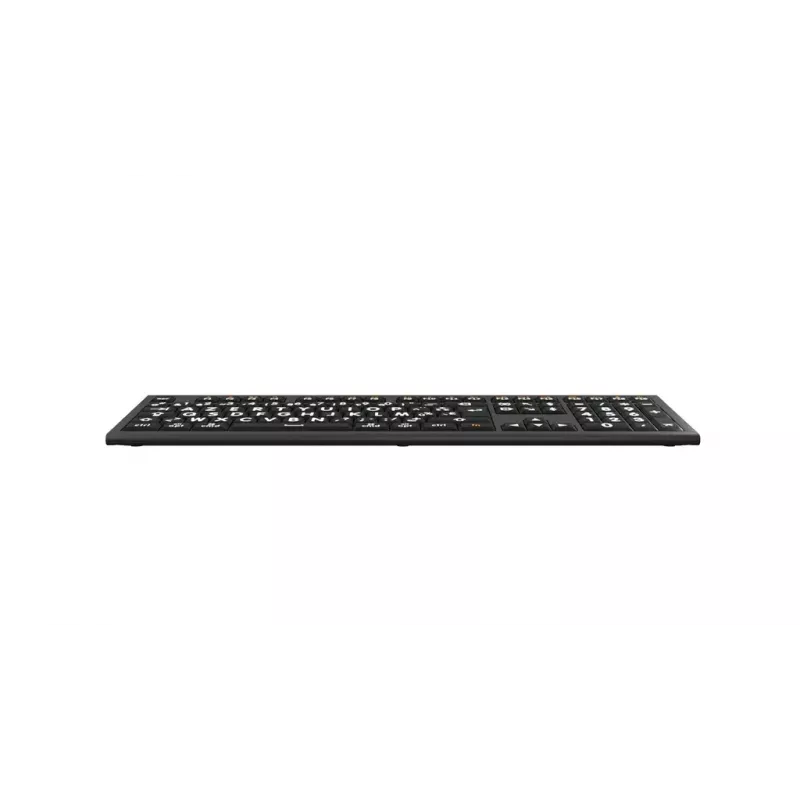 „Logickeyboard“ USB AZERTY prancūziška klaviatūra LKB-LPWB-A2M-FR, laidinė, žirkliniai jungikliai