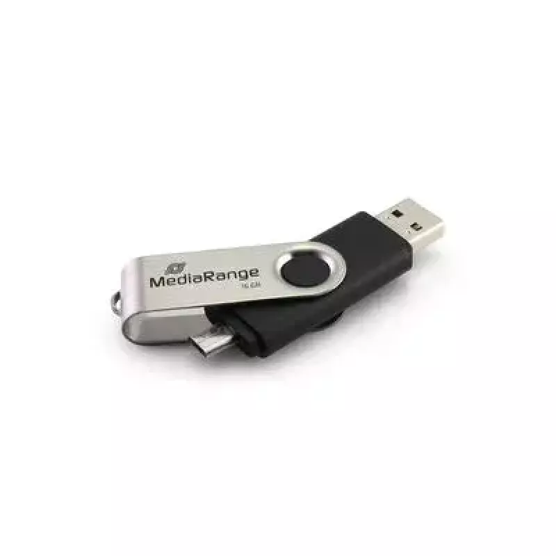 USB atmintukas MediaRange 8 GB USB Type-A Micro-USB MR930-2