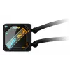 Skystas procesoriaus aušintuvas GIGABYTE GAMING 240 — 2x120mm ARGB, LGA1851/AM5 lizdas