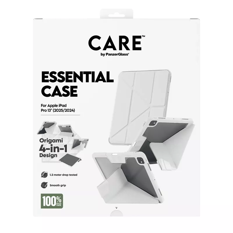 Planšetinio kompiuterio apsauginis TPU dėklas PanzerGlass CR65914 Pilka, skirtas iPad Pro 13 colių