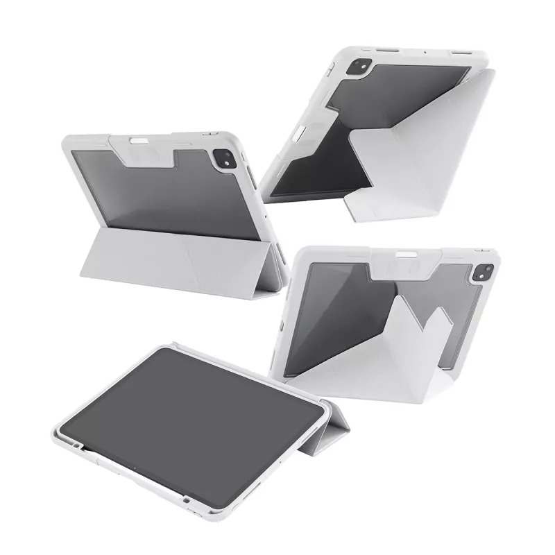 Planšetinio kompiuterio apsauginis TPU dėklas PanzerGlass CR65914 Pilka, skirtas iPad Pro 13 colių
