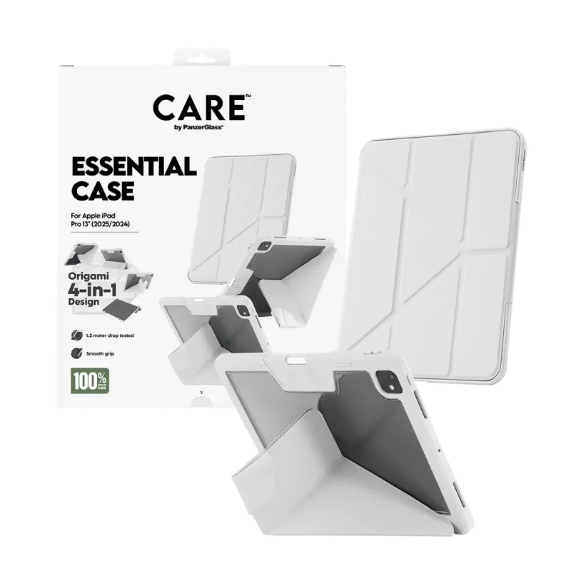 Planšetinio kompiuterio apsauginis TPU dėklas PanzerGlass CR65914 Pilka, skirtas iPad Pro 13 colių